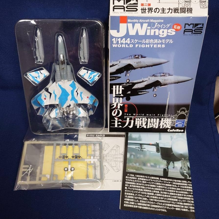 Amazon | カフェレオ 1/144 塗装済 半完成 JWing監修 F-15イーグル