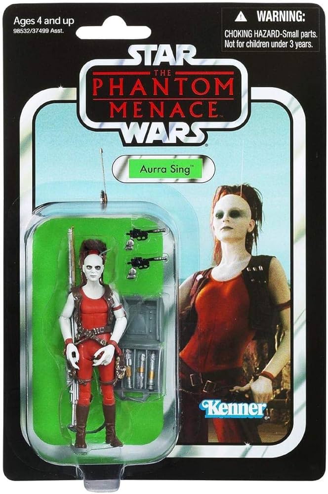 Amazon.com: Star Wars Vintage Collection 73 Aurra Sing : Toys & Games