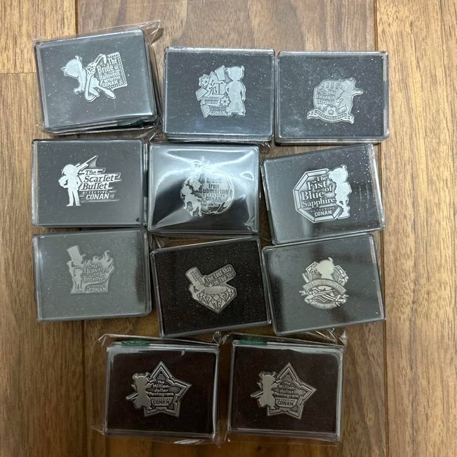 名探偵コナン 劇場版 ピンバッジ 映画 ピンズ 未開封✿名探偵コナン✿劇場