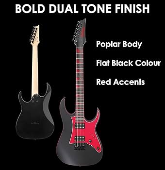 Amazon | Ibanez GIO RGシリーズ - エレキギター - ブラック/レッド