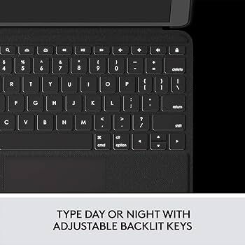 Amazon.com: Logitech Folio Touch iPad Keyboard Case with Trackpad