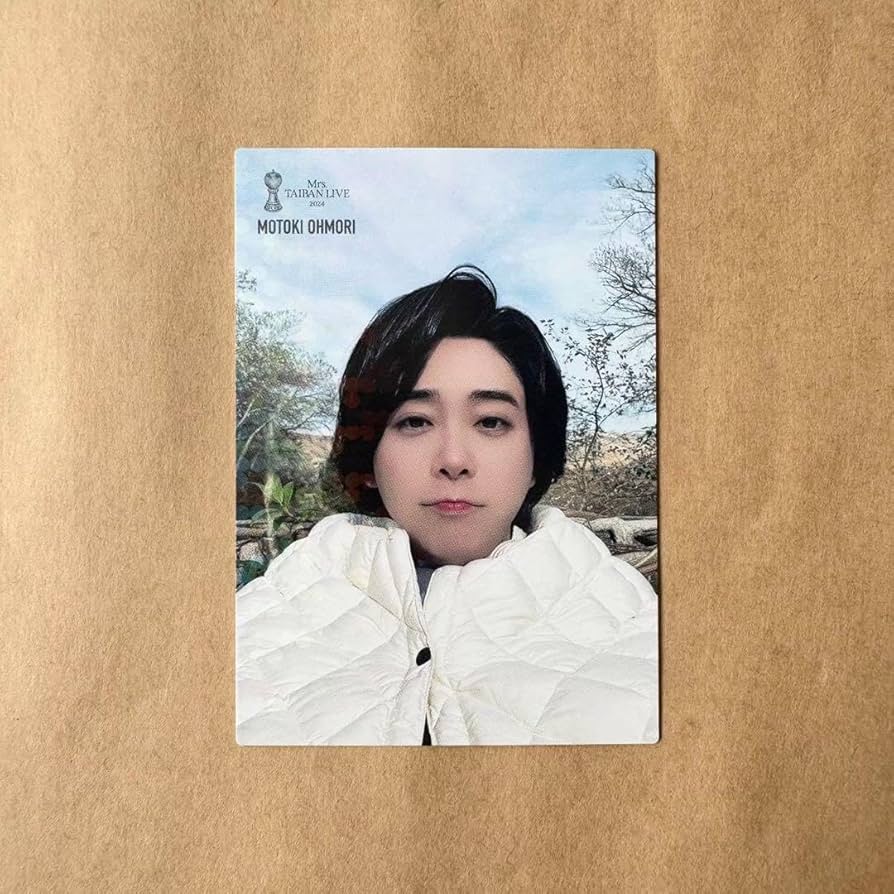 Mrs. GREEN APPLE 対バン フォトカ 大森元貴レア付き 大森元貴 フォト