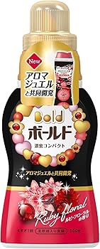 Amazon | ボールド 洗濯洗剤 液体 濃蜜コンパクト ルビーフローラルの