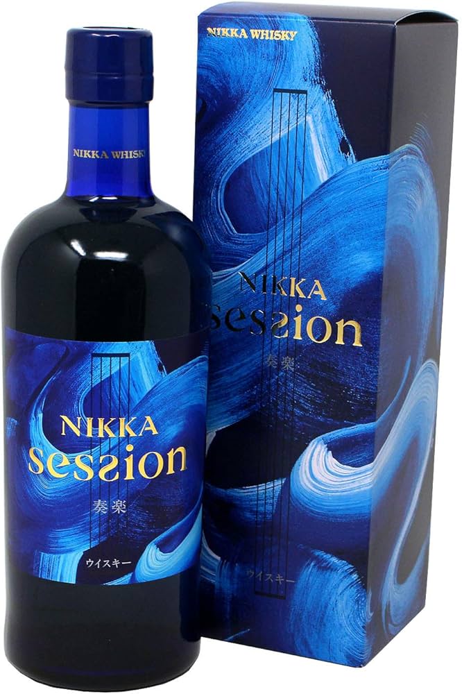 Amazon.co.jp: [ギフト] ニッカ セッション 奏楽 箱付き 43度 700ml