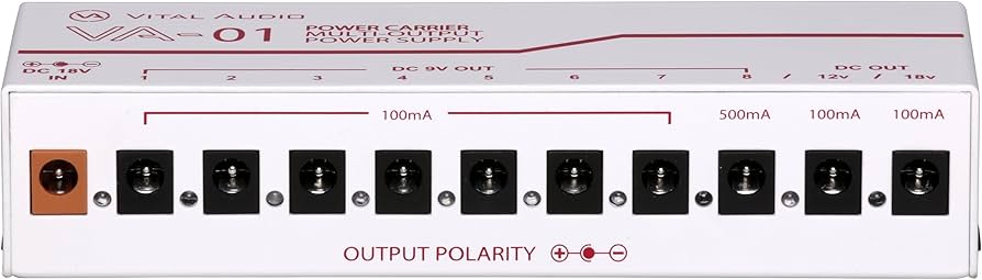 Amazon.co.jp: Vital Audio POWER CARRIER VA-01 エフェクトペダル用