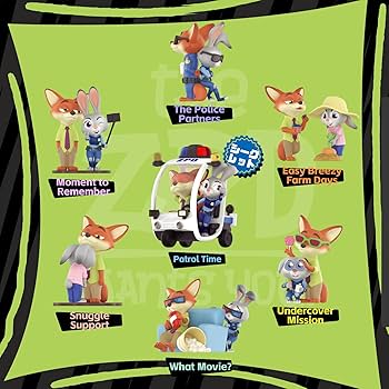 Amazon.co.jp: 52TOYS BLINDBOX ズートピア(ZOOTOPIA) Zootopia's Best