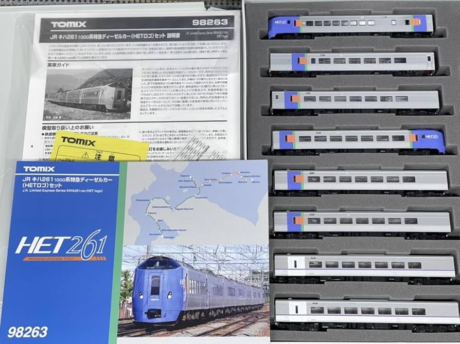 tomix キハ261系1000系 HETロゴ4両セット JR キハ261-1000系特急