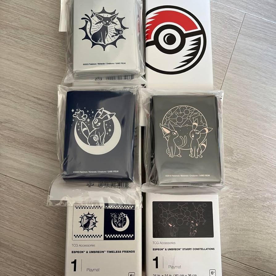エーフィ＆ブラッキー プレイマット&デッキシールド セット 海外