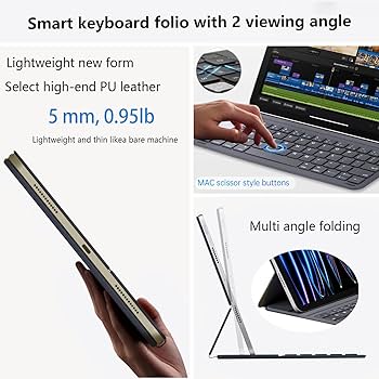 Amazon.com: Smart Keyboard Folio for Air 11 Inch (M3 2025/M2 2024