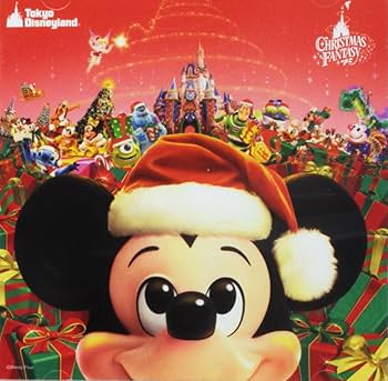 Disney記念クリスマスファンタジー2005 プレート Disneyland赤 Disney