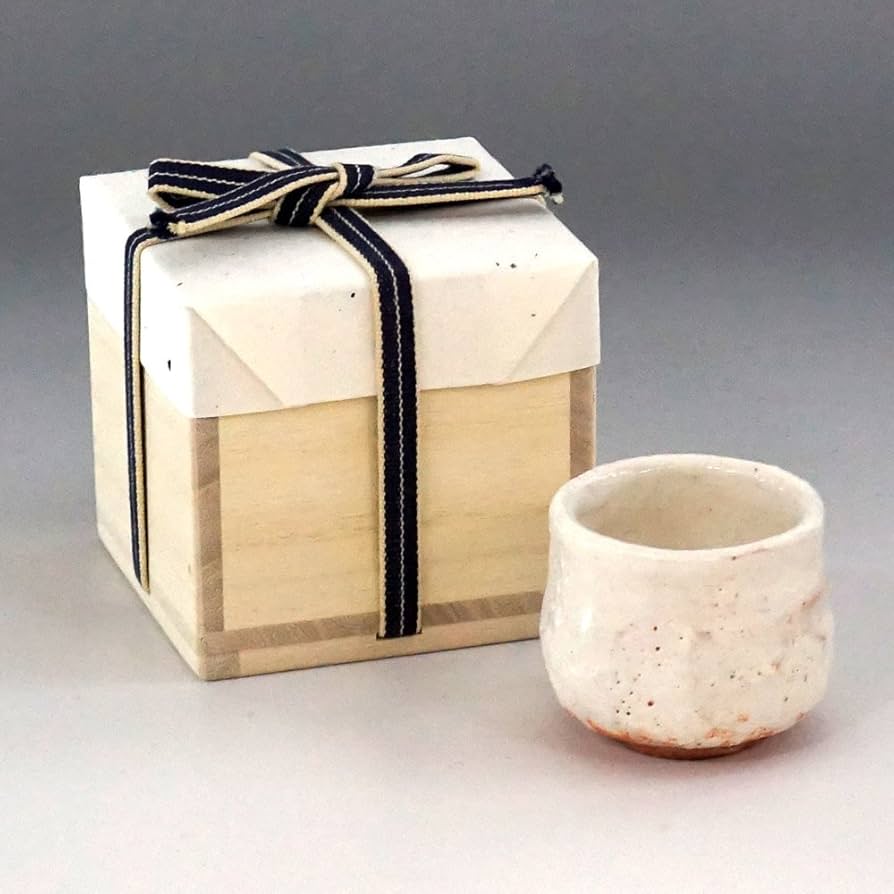 Amazon.co.jp: 林健人 白志野 ぐい呑み 964534 : ホーム＆キッチン