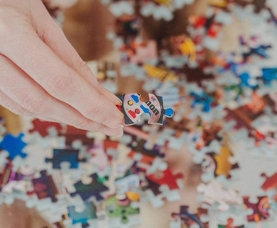 レトロ ジグソーパズル 2個セット Amazon | 80年代の午後のレトロな