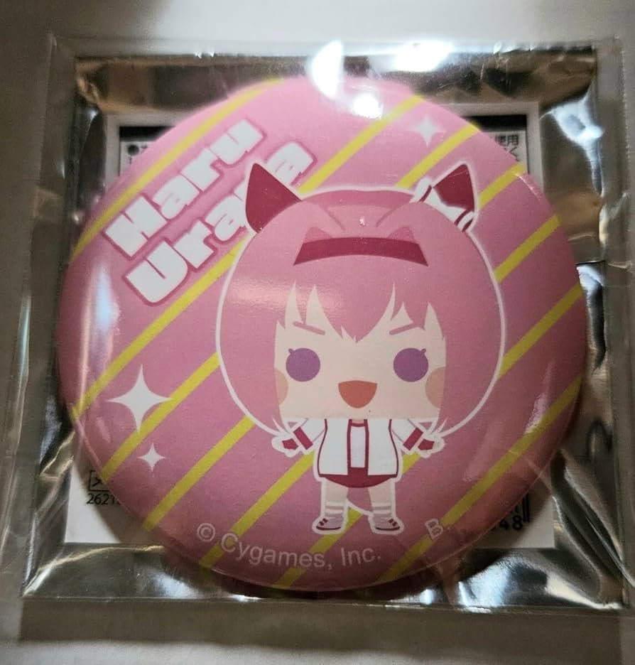 ハルウララ ウマ娘 プリティーダービー 缶バッジ Amazon | ウマ娘