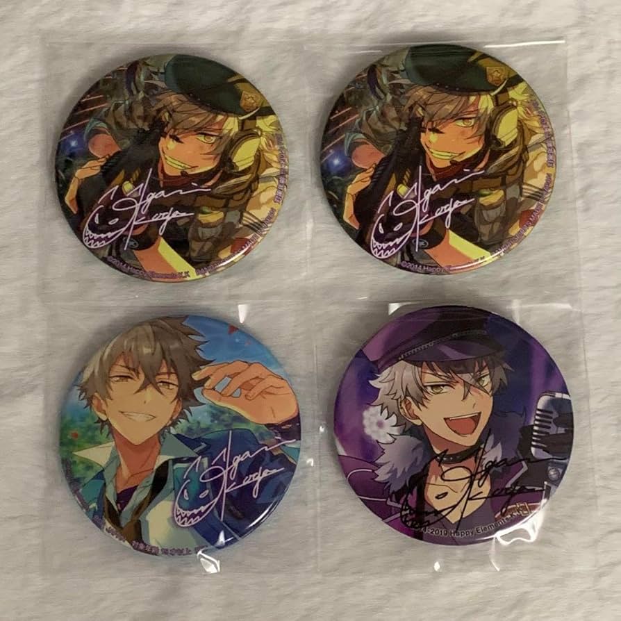 あんスタ 大神晃牙 フィーチャー2 缶バッジ 65点 あんスタ 大神晃牙