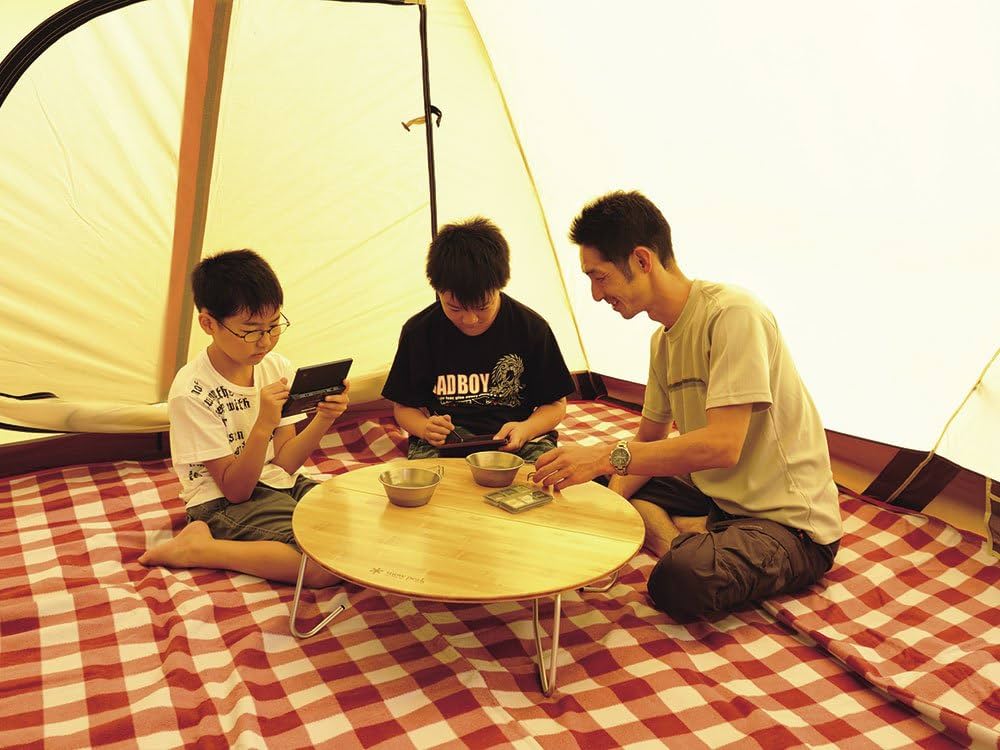 Amazon | スノーピーク(snow peak) ワンアクションちゃぶ台竹 M LV