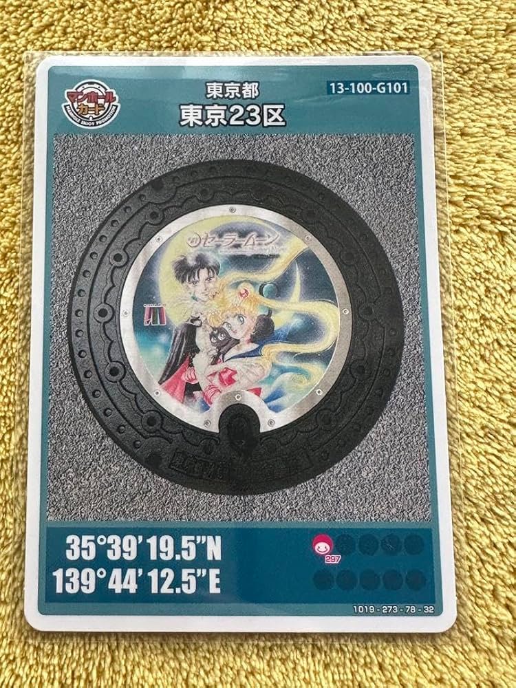 001マンホールカード 東京都練馬区V 2108初期ロット