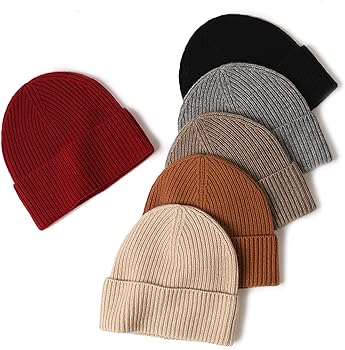 Amazon | [Soie de Soirée] カシミヤ100% ニット帽子 ビーニー