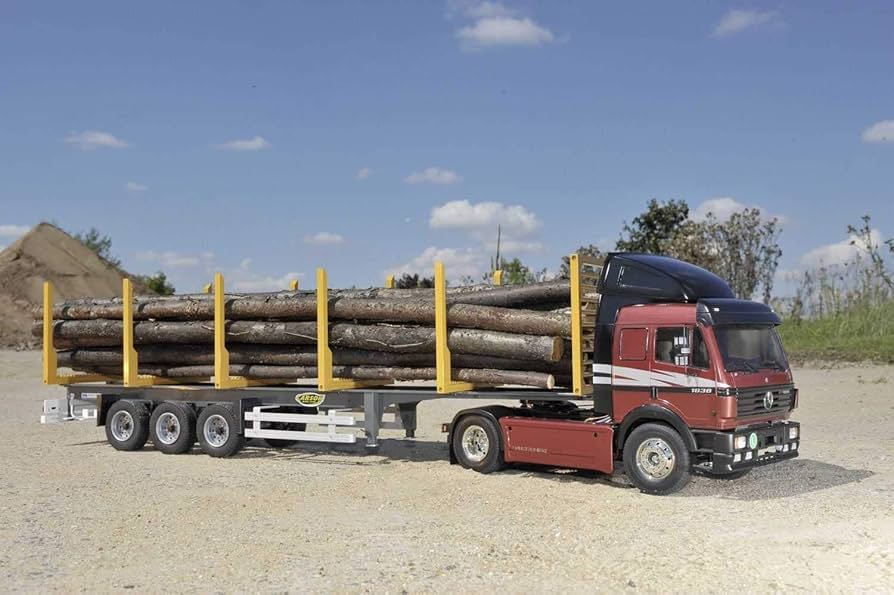 Amazon.com: Tamiya Mercedes Benz 1838LS Vehicle : Toys & Games