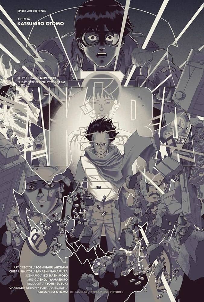 Taz NOFX ポスターAKIRA アキラ 鉄雄 金田 Taz NOFX ポスターAKIRA