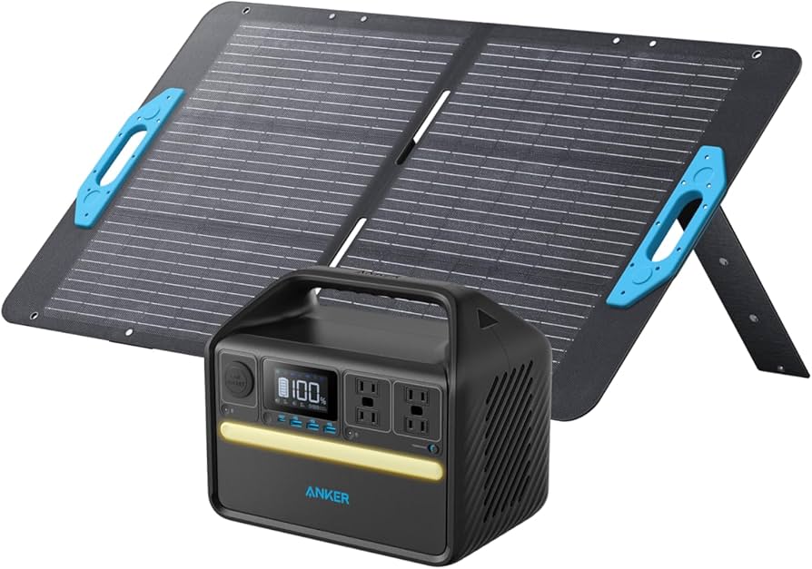 Amazon.com : Anker 535 Solar Generator, Powerhouse 512Wh with 100W