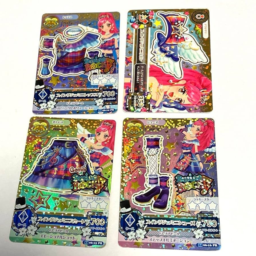 アイカツカードセット SwingROCK 45枚 アイカツカードセット SwingROCK
