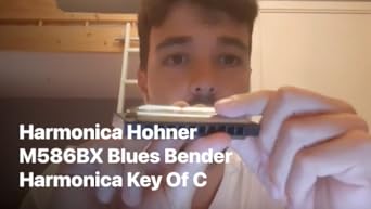 Amazon.com: Hohner M586BX Blues Bender Harmonica, Key of C