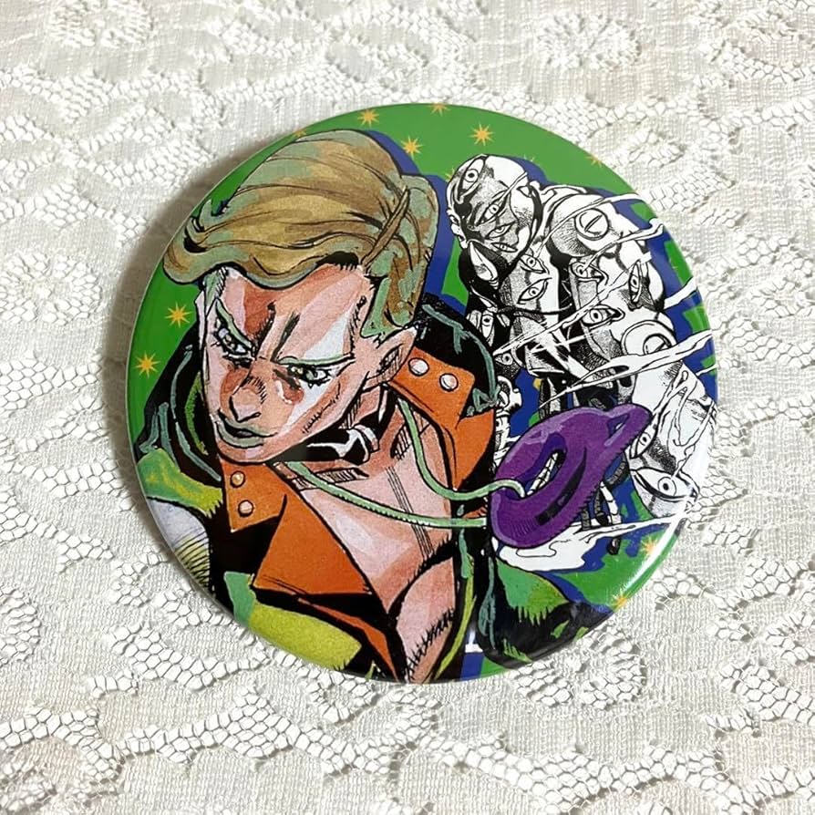 ジョジョの奇妙な冒険 ジョジョ展 JOJO 缶バッジ 吉良