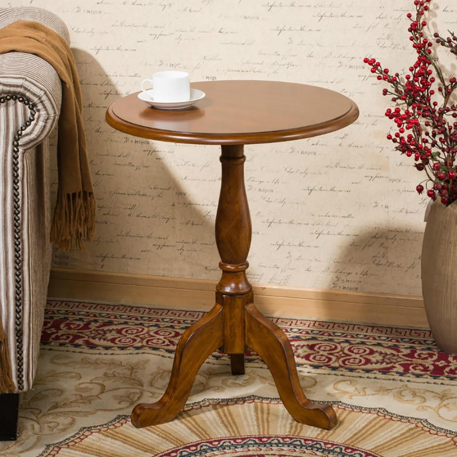 高級木製 サイドテーブル アンティーク家具 アンティークテーブル 木製