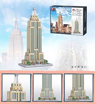 Amazon.co.jp: エンパイア・ステート・ビルブロック おもちゃ,世界で