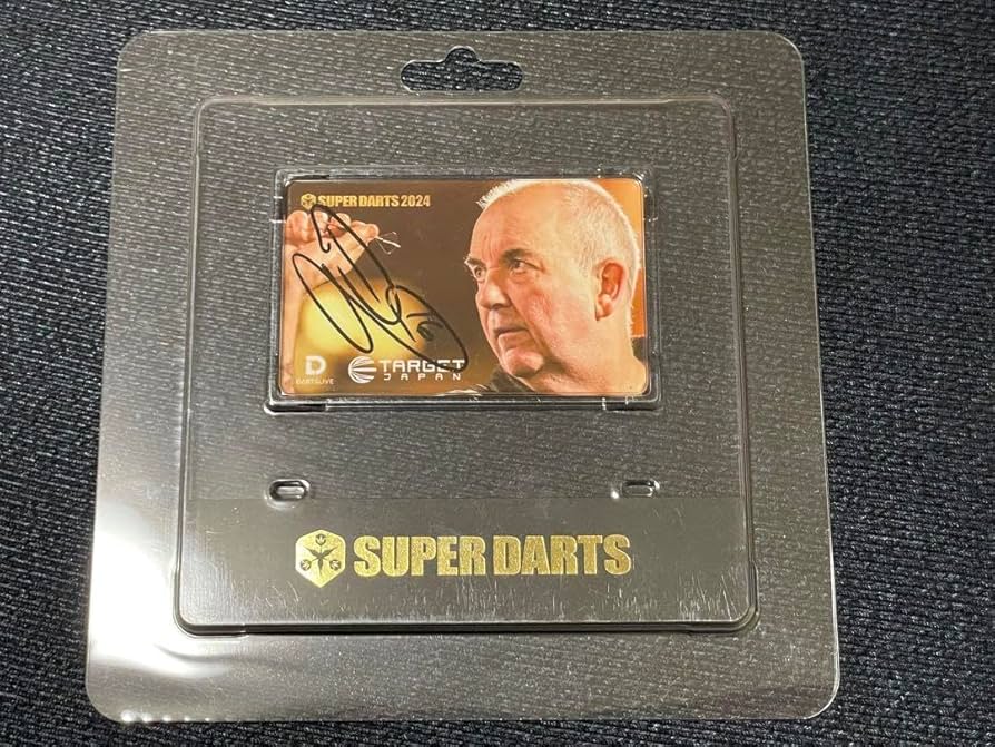 フィルテイラー直筆サイン入りダーツライブカード フィルテイラー直筆