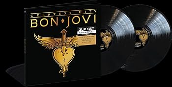 限定品 BON JOVI 25周年記念 ゴールドディスクサイン ボン ジョヴィ