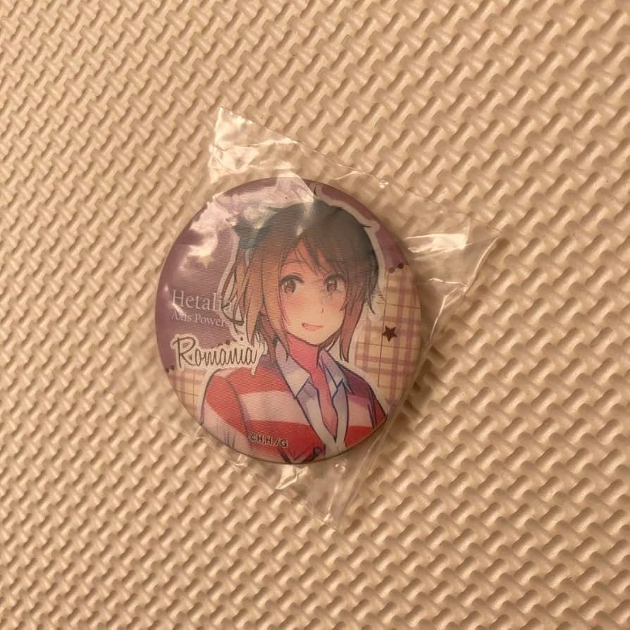 ヘタリア アニメガ限定 チェンジング缶バッジ 日本 ヘタリア アニメガ