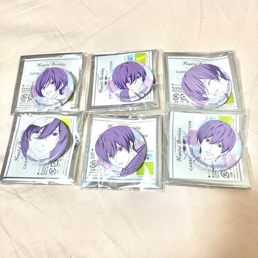 Free! Hopeful Birthday 缶バッジ