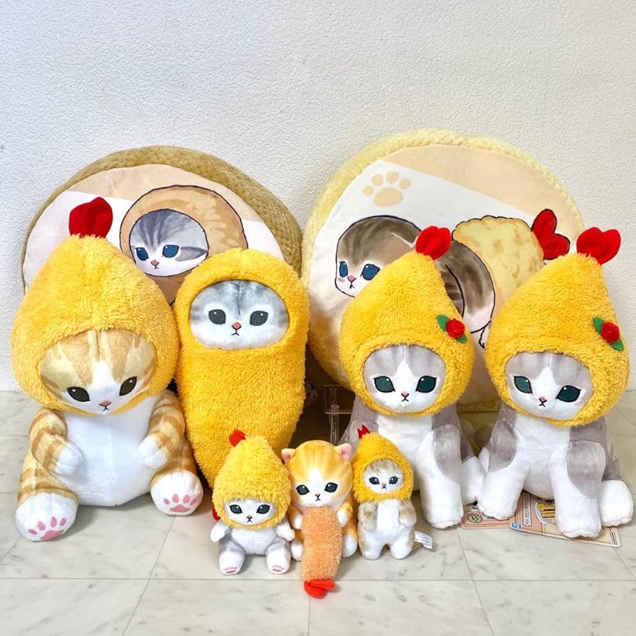 mofusand えびにゃん ぬいぐるみ コンプリート モフサンド 初期