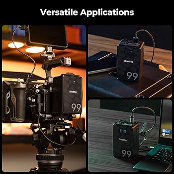 Amazon.com : SMALLRIG V Mount Battery, 99Wh / 6800mAh V Mount