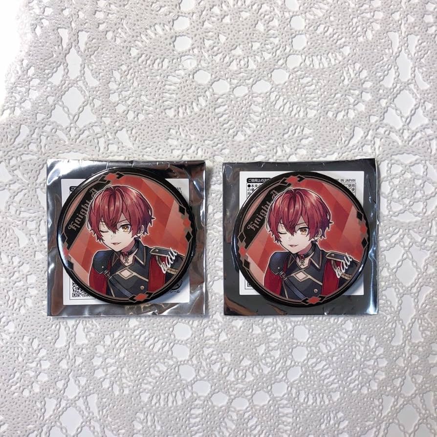 ばぁうくん 2023ハロウィン等身缶バッジ サイン入り KnightA 騎士A