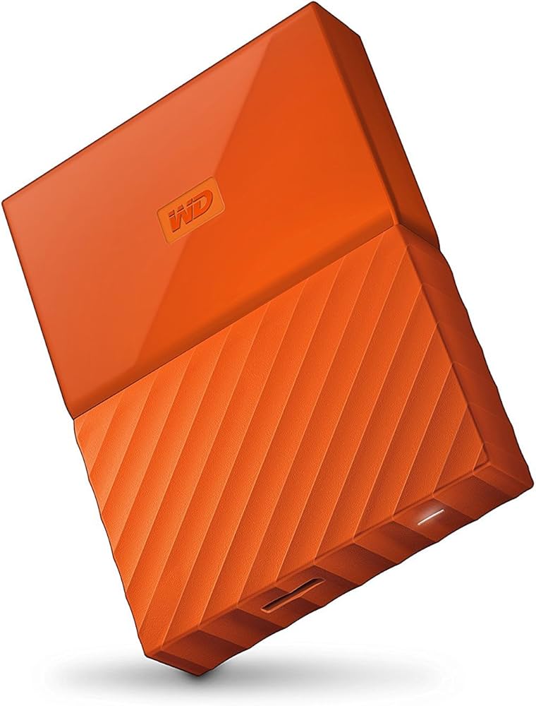 Amazon.com: WD 4TB Orange My Passport Portable External Hard Drive
