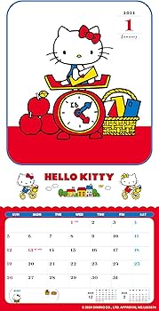 2025 ハローキティ 壁かけカレンダー ([カレンダー]) | 主婦と生活社