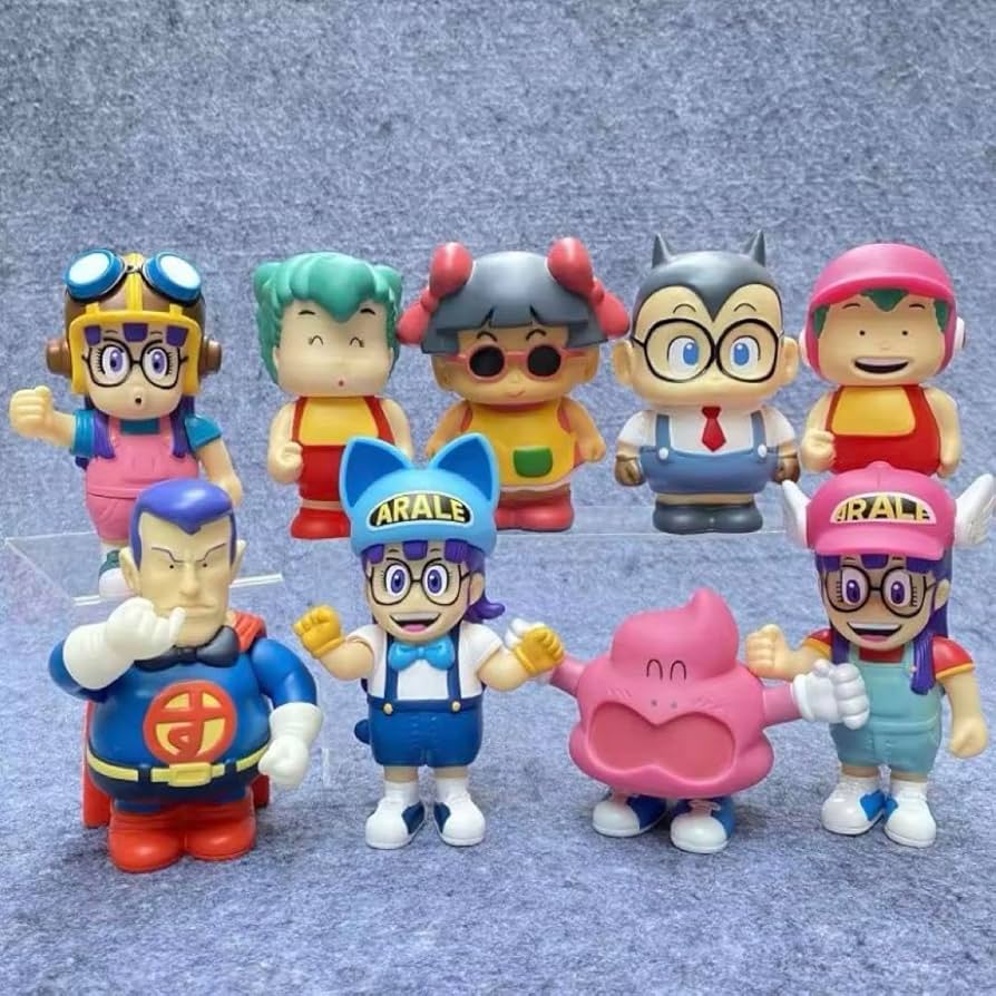 Dr.スランプアラレちゃん DVD特典 ペンギン村フィギュア ほよよセット