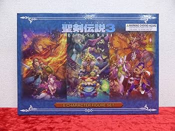 Amazon | 開封品 主人公マスコットフィギュア 6種セット 聖剣伝説3