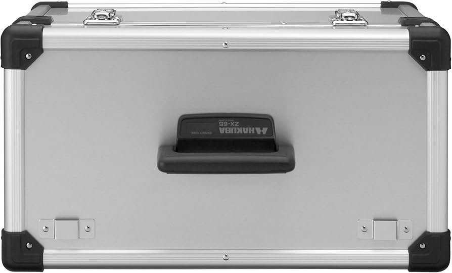 Amazon.co.jp: HAKUBA ハードケース ZX-65 アルミケース 29L シルバー