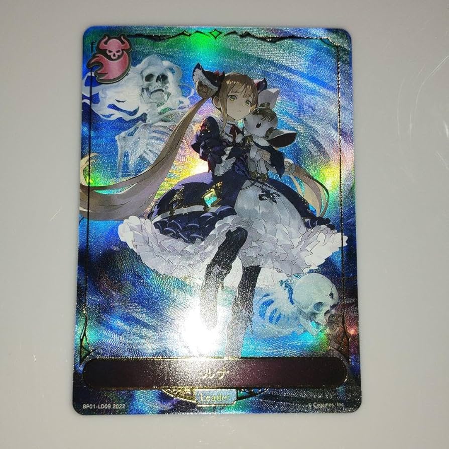 極美品】シャドウバース エボルヴ ルナ リーダーカード ブースター