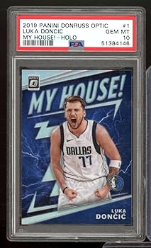 Amazon.com: Luka Doncic Card 2019-20 Panini Donruss Optic My House