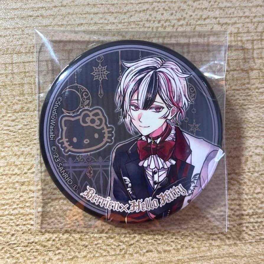 悪魔執事と黒い猫 あくねこ ベリアン 1周年 缶バッジ