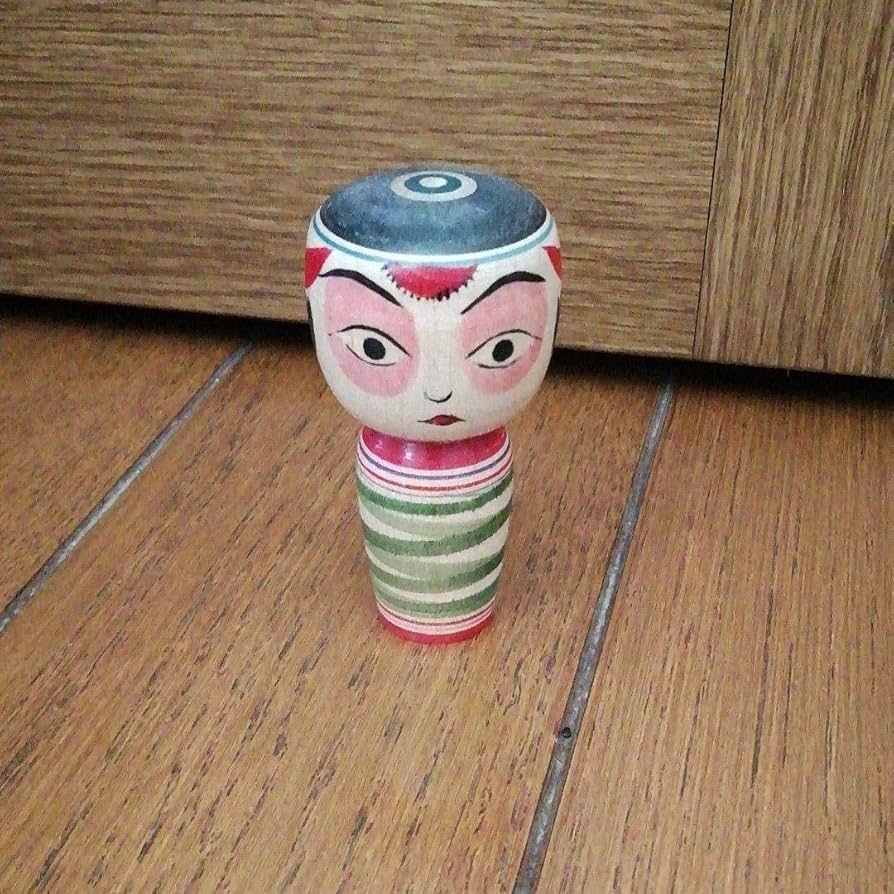 伝統こけし 磯川盛雄工人 たこぼうず 伝統こけし たこ坊主 中ノ沢