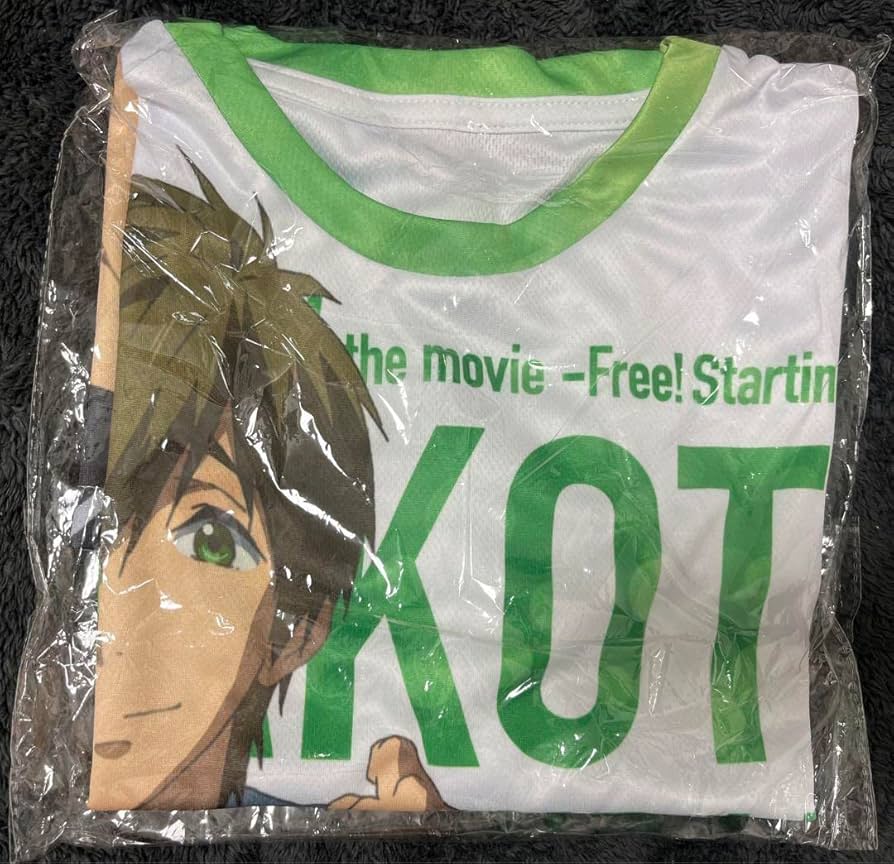 ハイ☆スピード! 橘真琴 フルグラフィックTシャツ Free!