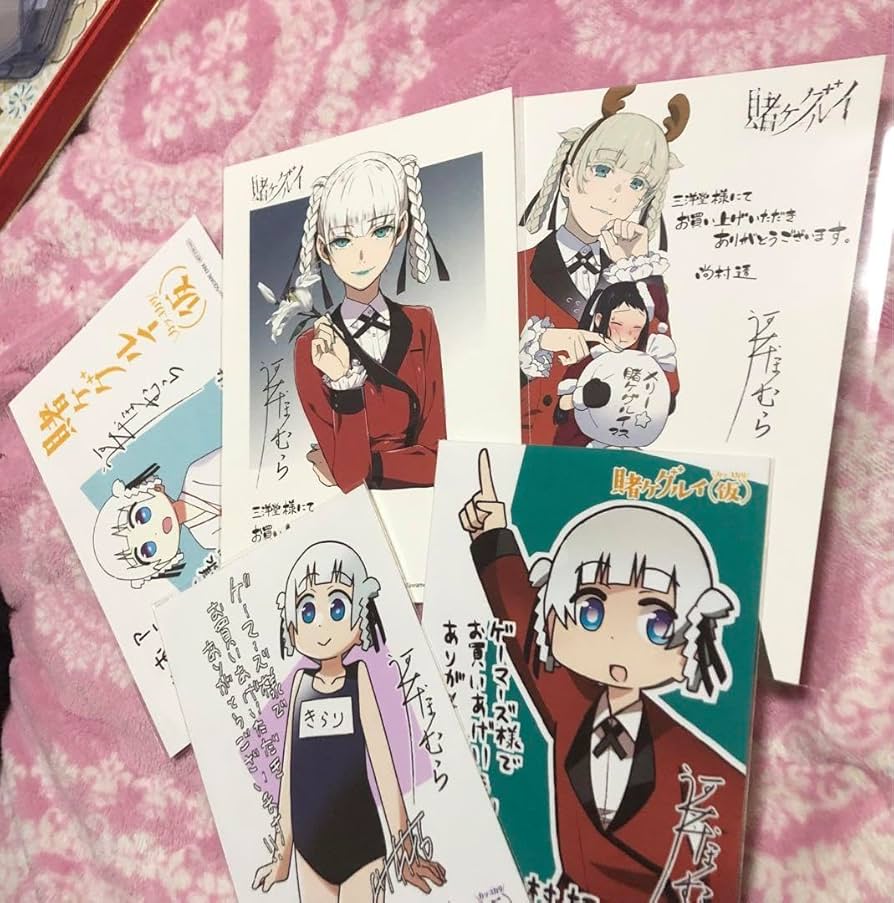 賭ケグルイ 3巻 ゲーマーズ 特典 桃喰綺羅莉 ブロマイド イラスト