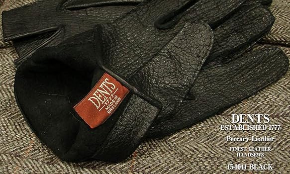 未使用 デンツ ペッカリー15-1041 手袋 サイズ8 黒 未使用 デンツ