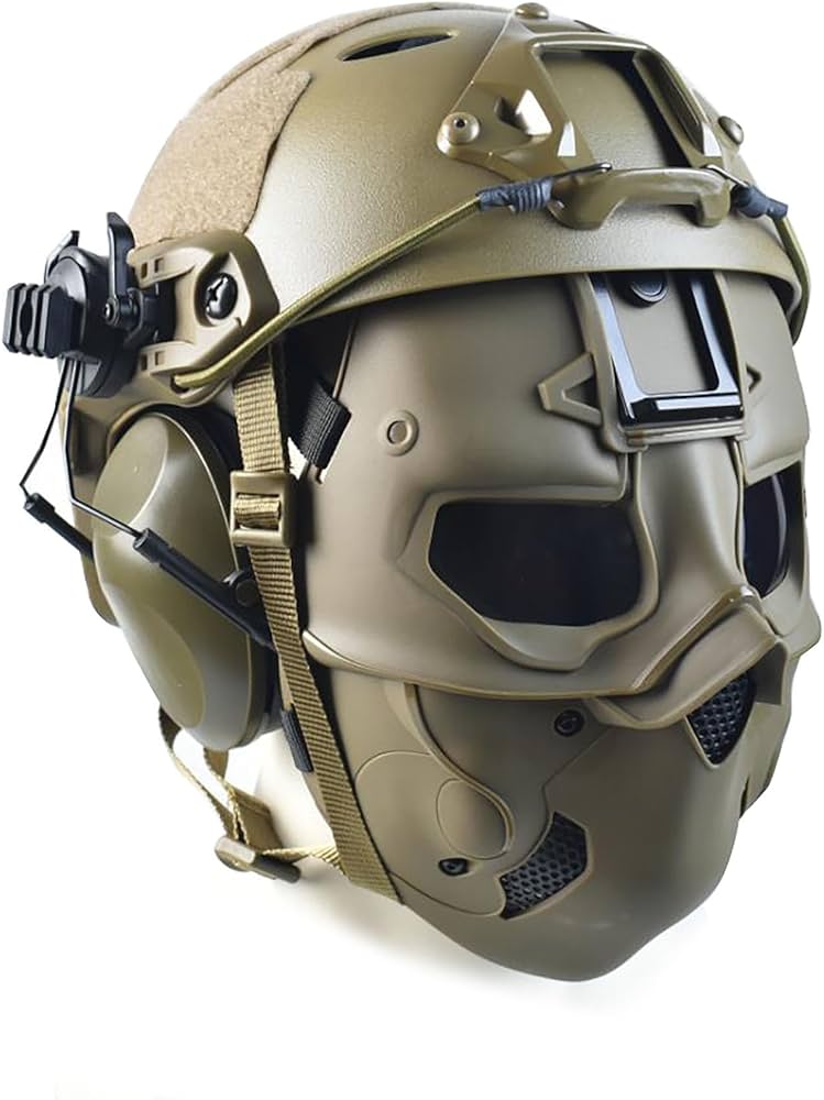 Amazon.co.jp: ヘビーデューティ タクティカル エアソフト マスク フル