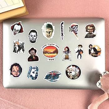 Amazon | ホラー映画 ステッカー 100枚セット PVC 防水 シール 洋画
